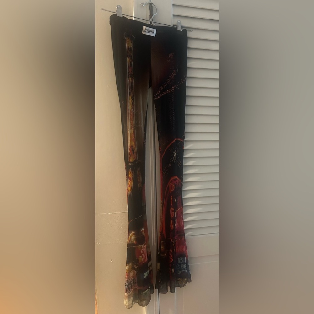 Jean Paul Gaultier Multicolor Graphic Women Jeans